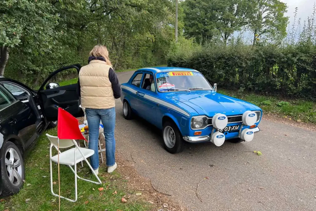 onderweg tijdens de Vogezen toerrally